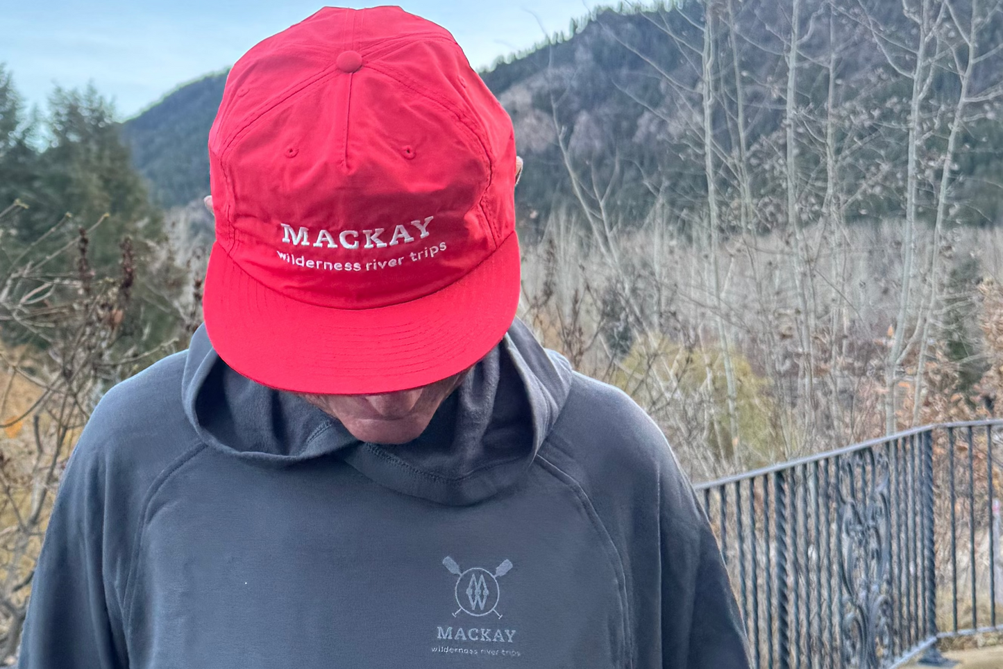 Bright Red Mackay Hat