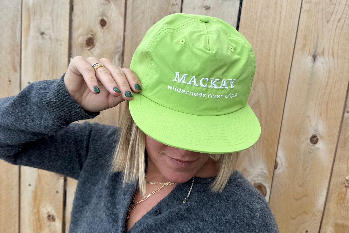 Neon Green Mackay Hat
