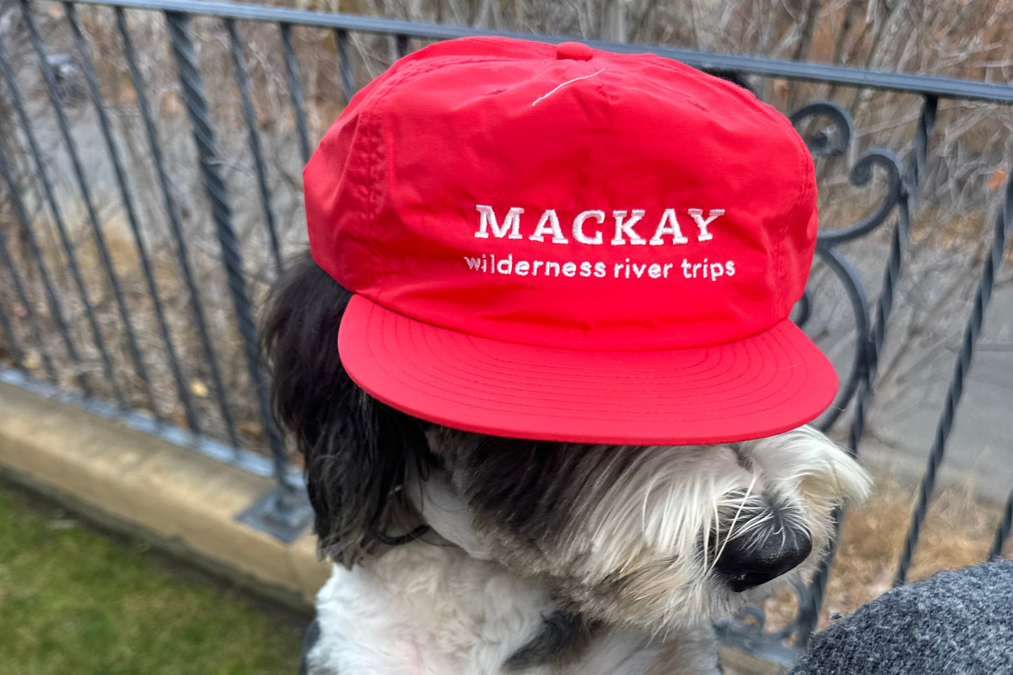 Bright Red Mackay Hat