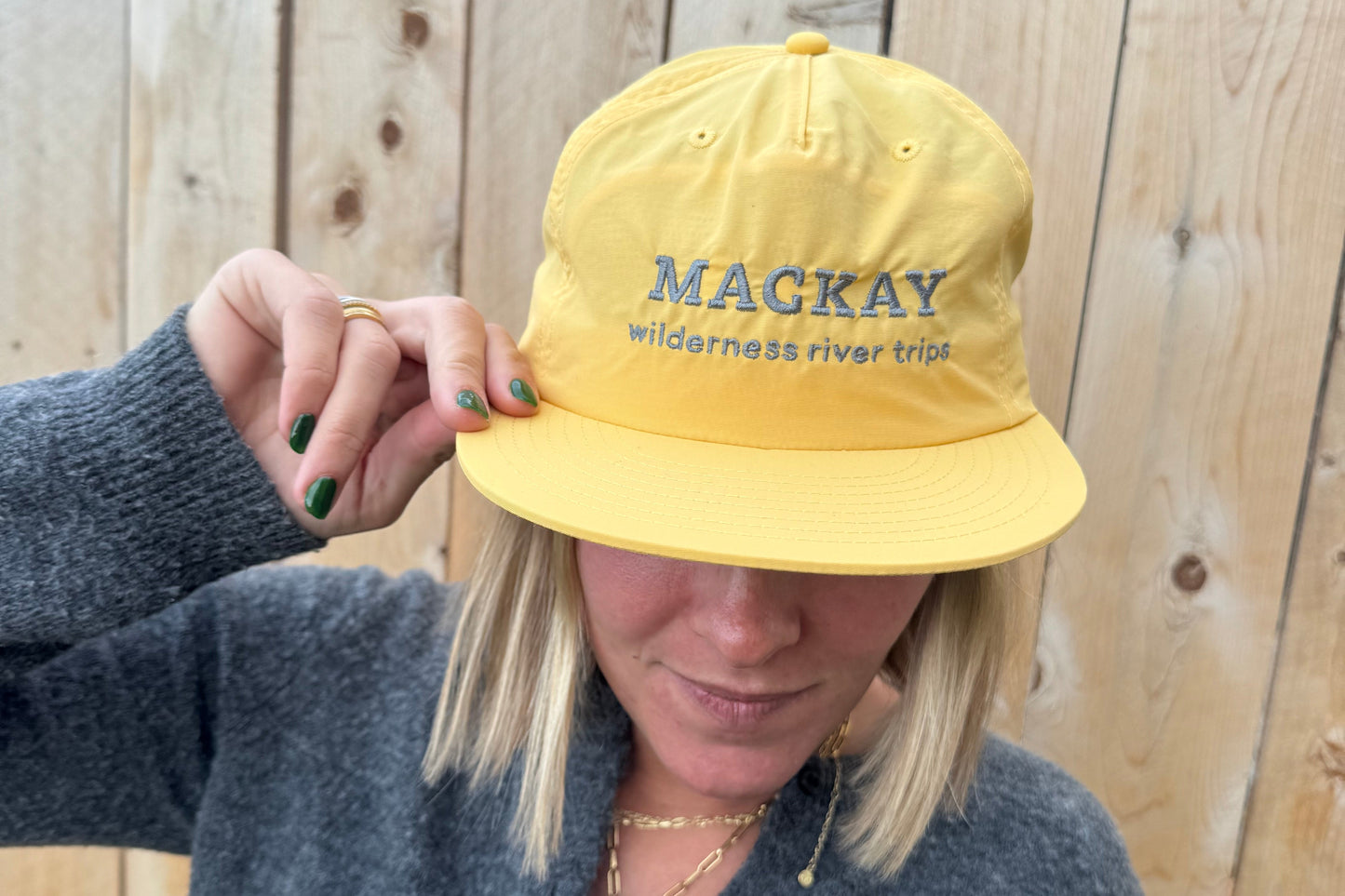 Bright Yellow Mackay Hat