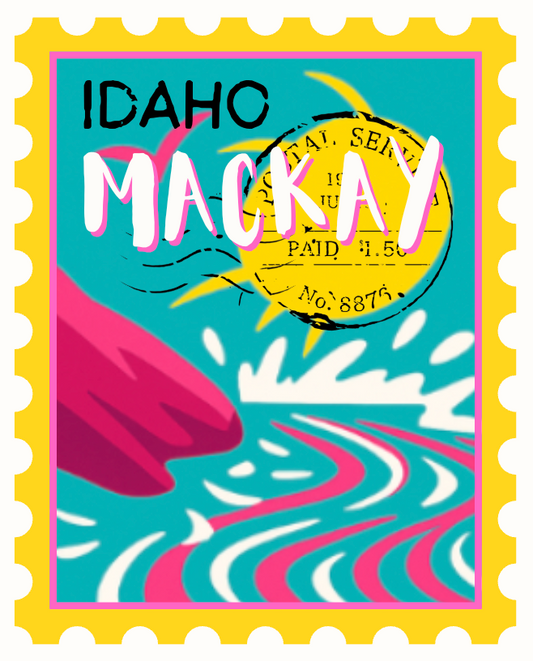 Mackay Stamp Sticker